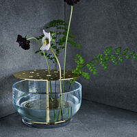 Ikebana Large Vase Messing