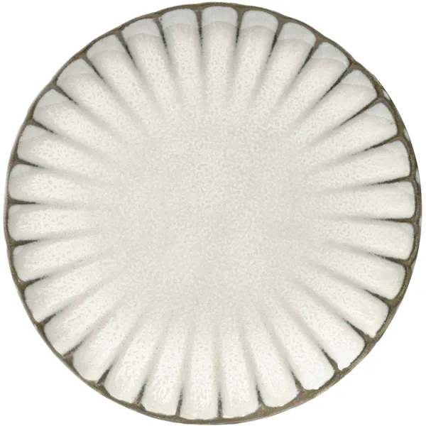 Inku Tallrik Medium 21 cm Vit