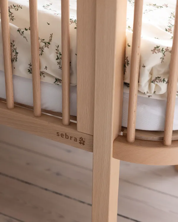 Bedside Crib Wood