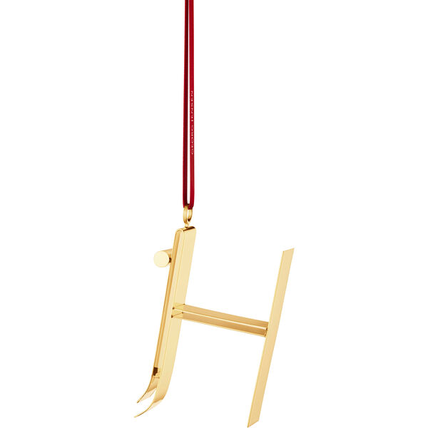 Juledekoration 18k Guldbelagt H