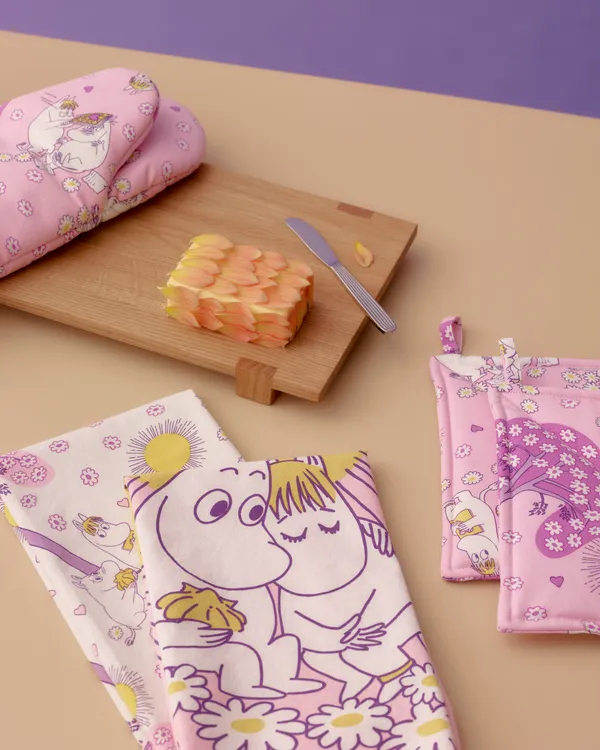 Moomin Grytevott 22x22 cm 2-pk Sweethearts