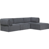 Wonder Soffa 3-S Schäslong Hot Madison 1294/096 LC