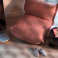 BonBaron Slim Cord Lænestol Soft Pink