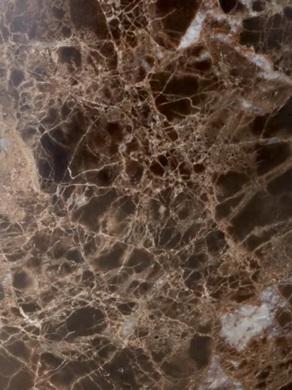 Lato LN8 Bord 40 cm Warm Black / Emparador Marble