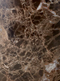 Lato LN8 Bord 40 cm Warm Black / Emparador Marble