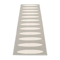 Ella Gulvtæppe 70x225 cm Warm Grey/Vanilla