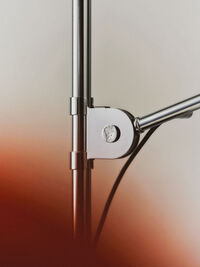 Bestlite BL3 M Gulvlampe Krom/Sort
