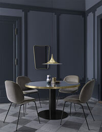 Beetle Stol Black / Eros Concrete