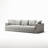 Betræk Til Le Grand Air 4-personers Sofa Hør Ash Stripe
