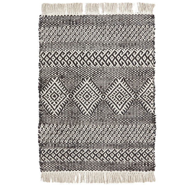 Ethnic Matto 60x90 cm Musta/Nature
