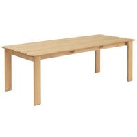 Assemble Bord Teak 92x225 cm