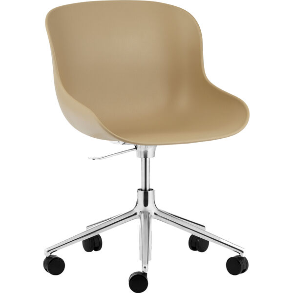 Hyg Svingstol 5W Aluminium / Sand
