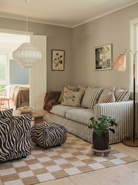 Le Grand Air 3-Seter Sofa Lin Gentle Ribbon