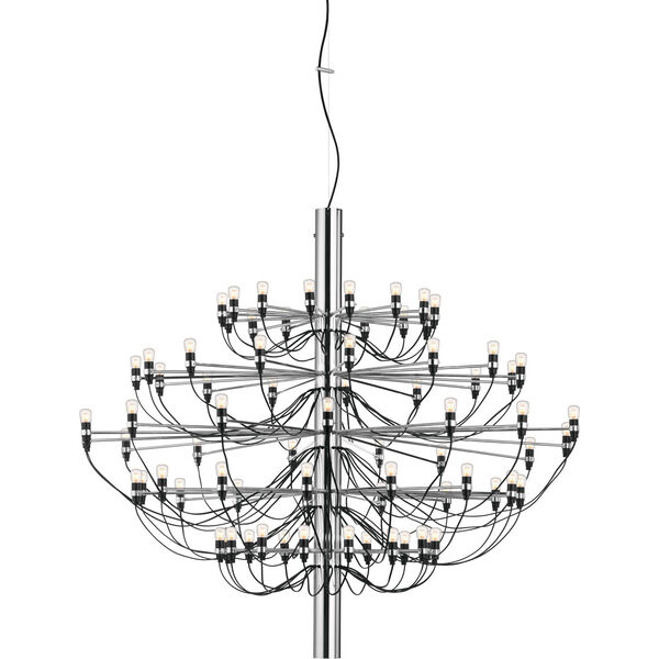 2097/75 Sarfatti Lysekrone LED Krom