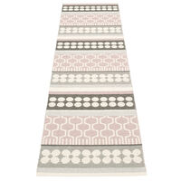 Asta Gulvtæppe 70x180 cm Pale Rose