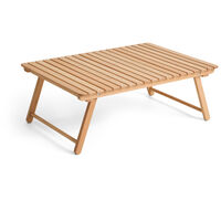 Outdoor Market Folding Table Large Natural
