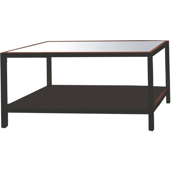 2000 Salongbord 105x105x50 Naturlig Eik