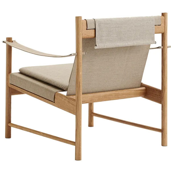 HB Loungestol Olieret Eg / Kanvas