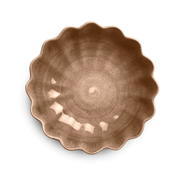 Oyster Skål 24 cm Cinnamon