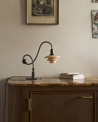 PH 1/1 Piano Bordlampe Dusty Terracotta