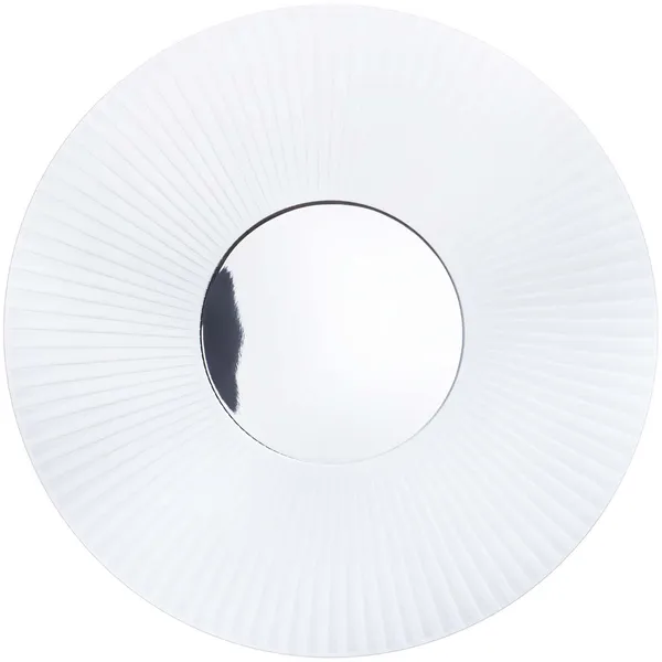 Iris Vägglampa Med Spegel Ø80 cm Vit