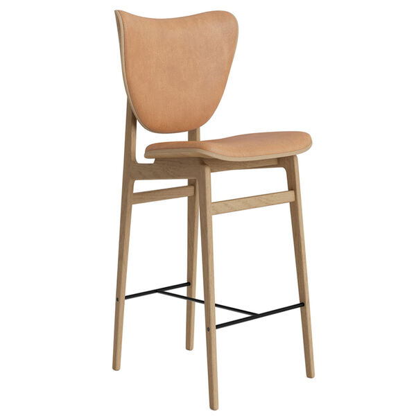 Elephant Bar Stool Oak / Kamel