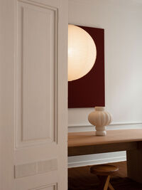 Balloon 08 Vase 30 cm Raw White