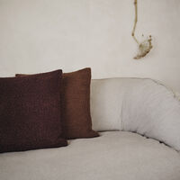 Moor Pyntepude 50x50 cm Dark Pecan