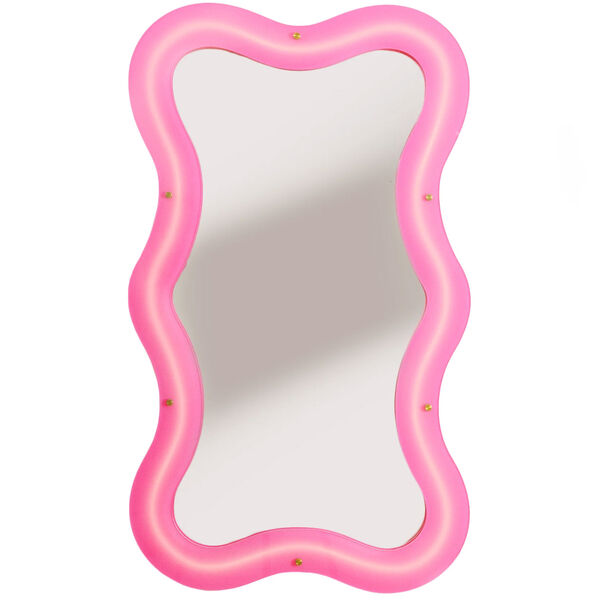 Supercurve Tiny Tall Spegel Rosa