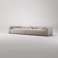Grand Kuusipaikkainen Sohva Sandshell Beige