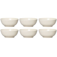 Swedish Grace Skål 30 cl 6-pack Havre (Beige)