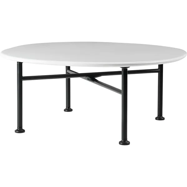 Carmel Soffbord 75x75 cm Semi Matt Clam White