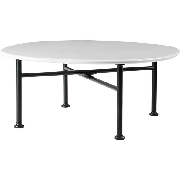 Carmel Salongbord 75x75 cm Semi Matt Clam White