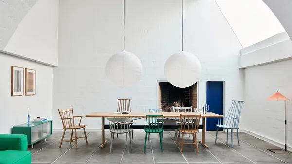 Matin Gulvlampe Fersken