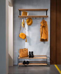 Tamburin Kenkähylly 60cm Musta/ Tammi