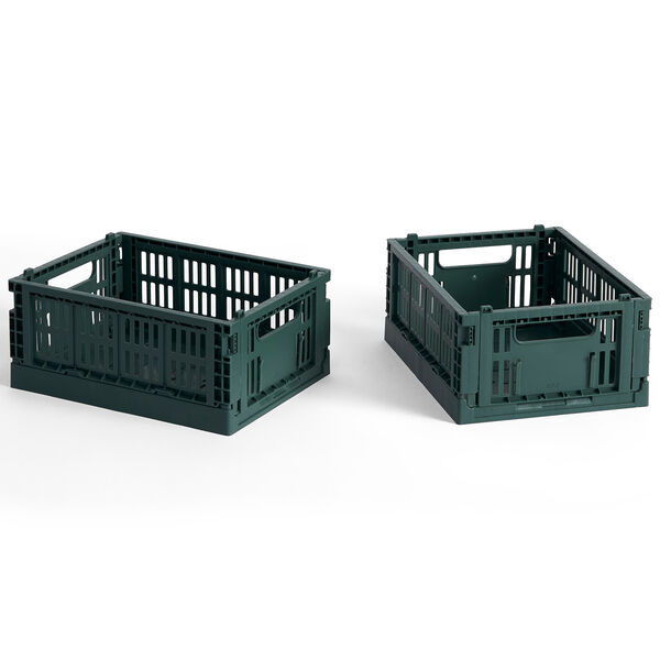 Colour Crate Mini Oppbevaring 2-pk Dark Green