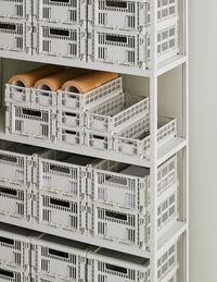 Colour Crate Medium Oppbevaring Grey