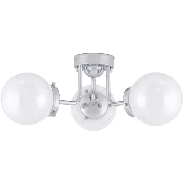 Alley Loftslampe Krom / Hvid
