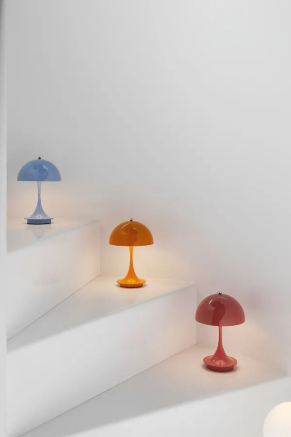Panthella 160 Bordslampa Portabel Korall