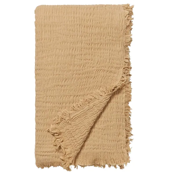 Reloved Sengetæppe Sand 190x240 cm