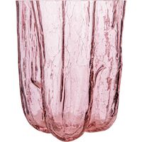 Crackle Vase 21x27 cm Rosa