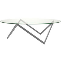 Sirius Salongbord Ø120x38 cm Silver Grey