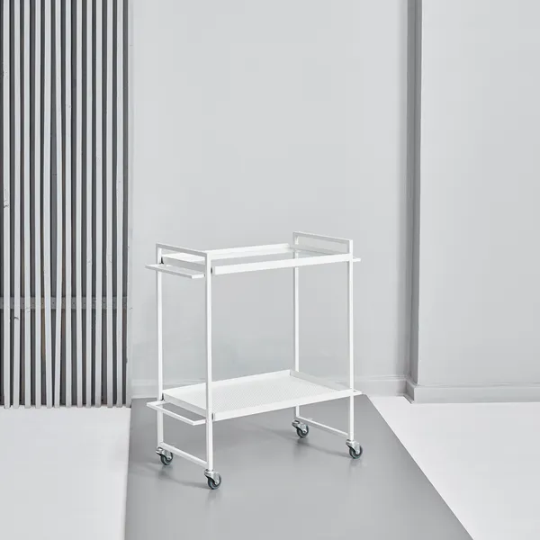 Bauhaus Rullvagn Vit