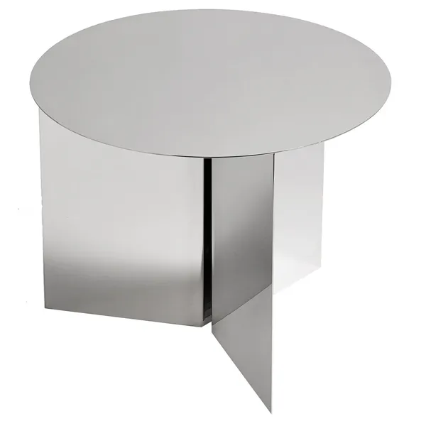 Slit Round Table Black