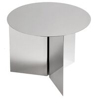 Slit Round Table Black