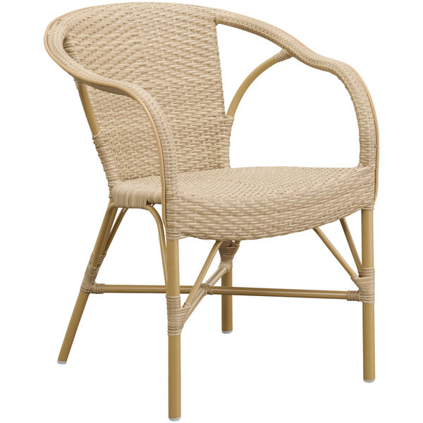 Madeleine Kahvilatuoli Outdoor Luonnollinen / Almond