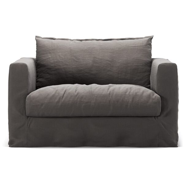 Betræk Til Le Grand Air Nou Love Seat Hør Smokey Granite