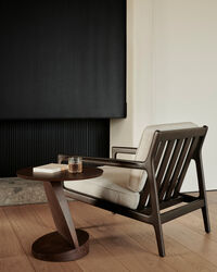 Jack Lounge-Tuoli Mahonki / Ivory