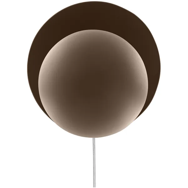 Orbit Vegglampe Mocha