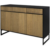 Line Burned Walnut Senkki 3 ovea Musta